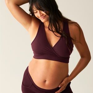 Kindred Bravely French Terry Racerback Nursing & Sleep Bra Size Medium